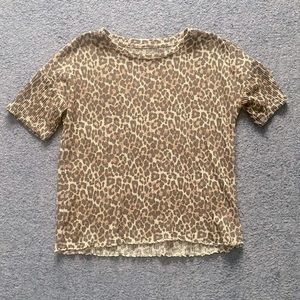 American Eagle Cheetah Tshirt